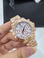 Rolex Daytona 50th Anniversary 116500 4130 Movement 904L Steel White Dial Mens Watch